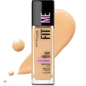 Maybelline Fit Me Dewy   Smooth Liquid Foundation 220 Natural Beige
