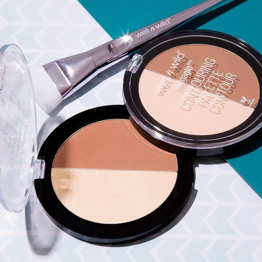 Megaglo Contour Palette, Dulce De Leche | Contouring Powder Face Kit | Flawlessly Sculpted Face