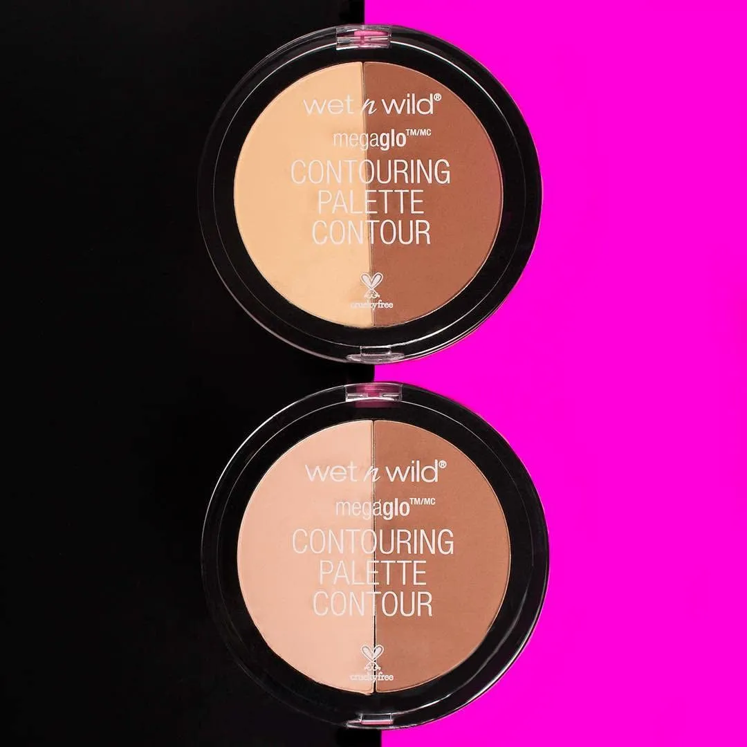 Megaglo Contour Palette, Dulce De Leche | Contouring Powder Face Kit | Flawlessly Sculpted Face