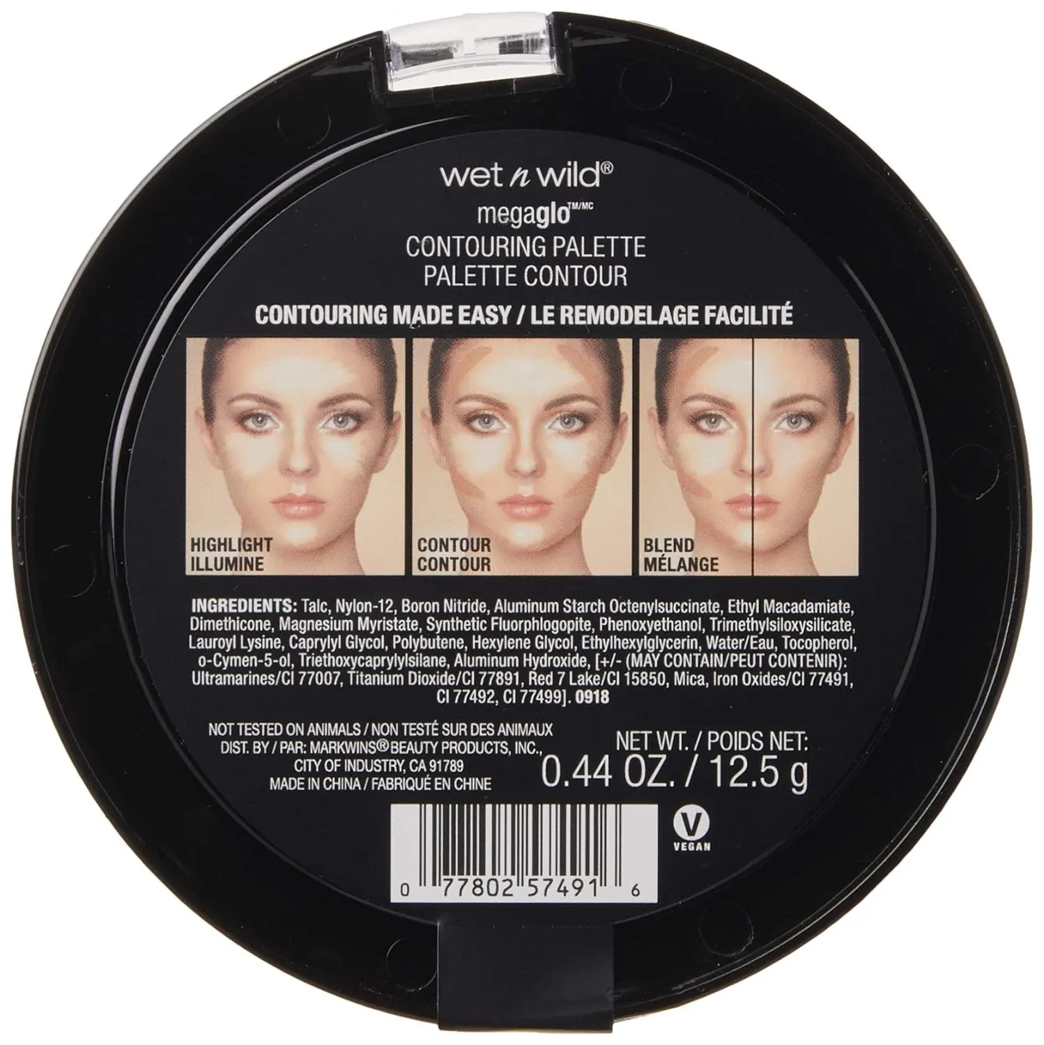 Megaglo Contour Palette, Dulce De Leche | Contouring Powder Face Kit | Flawlessly Sculpted Face
