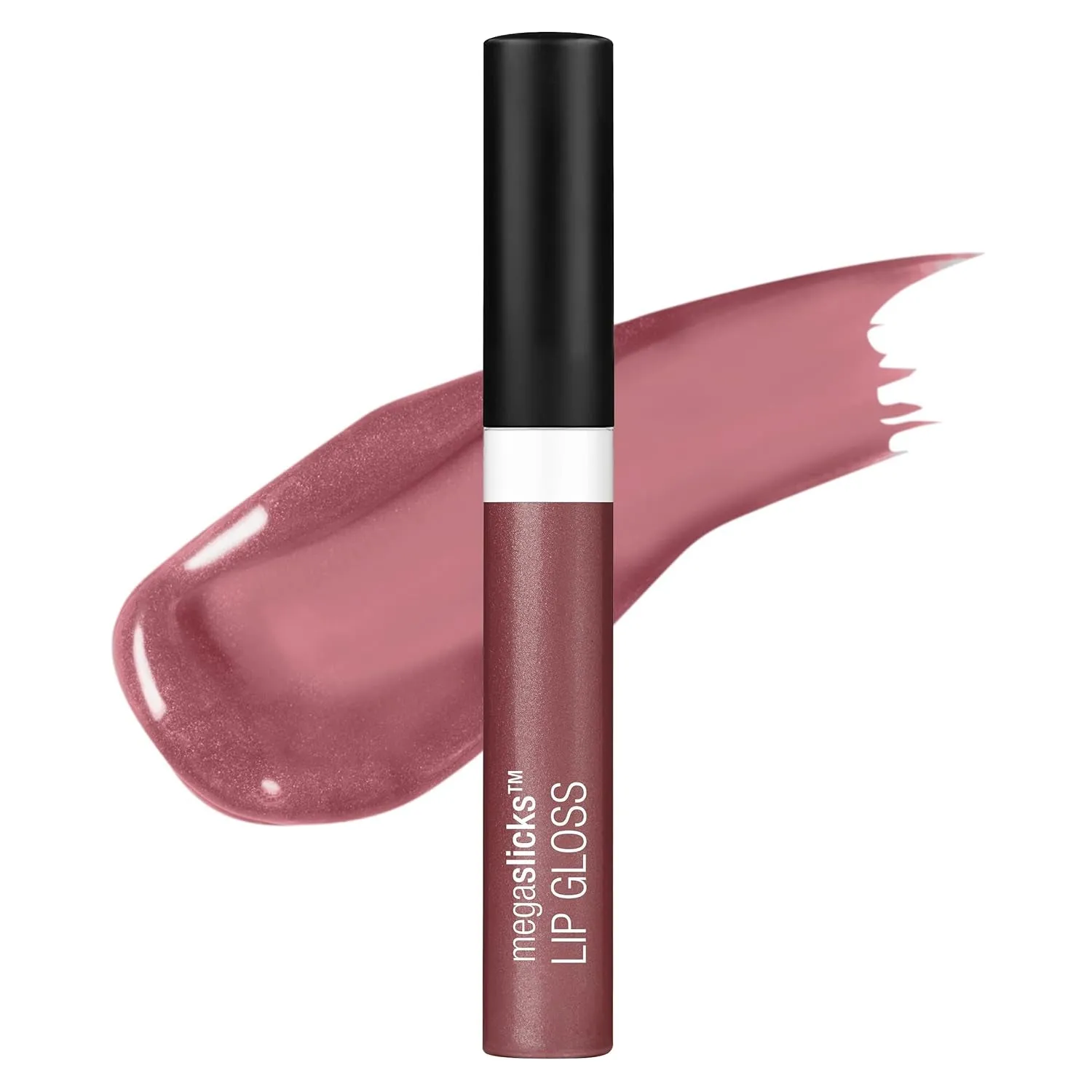 Megaslicks Lip Gloss, Ultra-Glossy, Vitamin-E Enriched, Ultra-Gloss High Shine Moisturizing, Cruelty-Free & Vegan - Crystal Clear