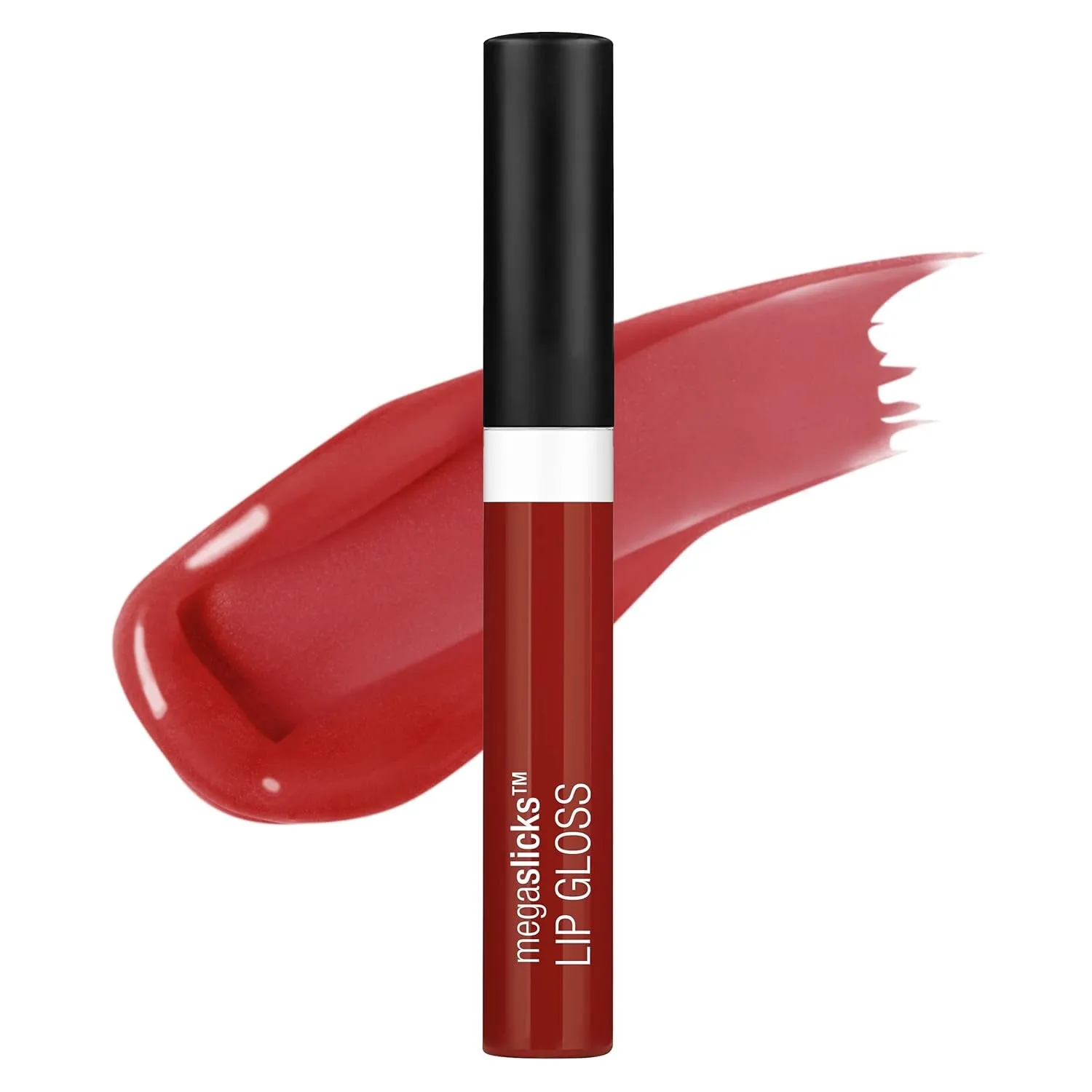 Megaslicks Lip Gloss, Ultra-Glossy, Vitamin-E Enriched, Ultra-Gloss High Shine Moisturizing, Cruelty-Free & Vegan - Crystal Clear