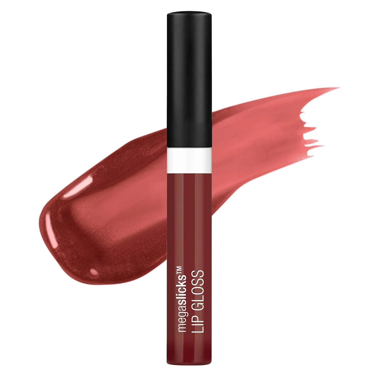 Megaslicks Lip Gloss, Ultra-Glossy, Vitamin-E Enriched, Ultra-Gloss High Shine Moisturizing, Cruelty-Free & Vegan - Crystal Clear