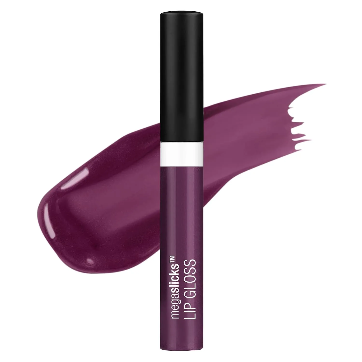 Megaslicks Lip Gloss, Ultra-Glossy, Vitamin-E Enriched, Ultra-Gloss High Shine Moisturizing, Cruelty-Free & Vegan - Crystal Clear