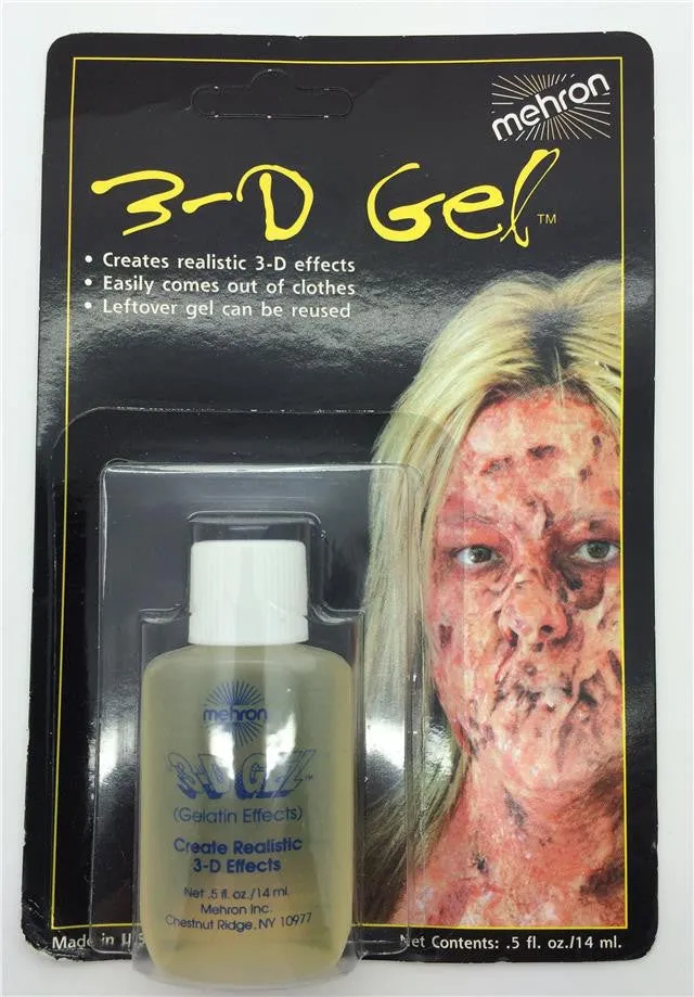 Mehron 3D Gelatin Effects: Clear