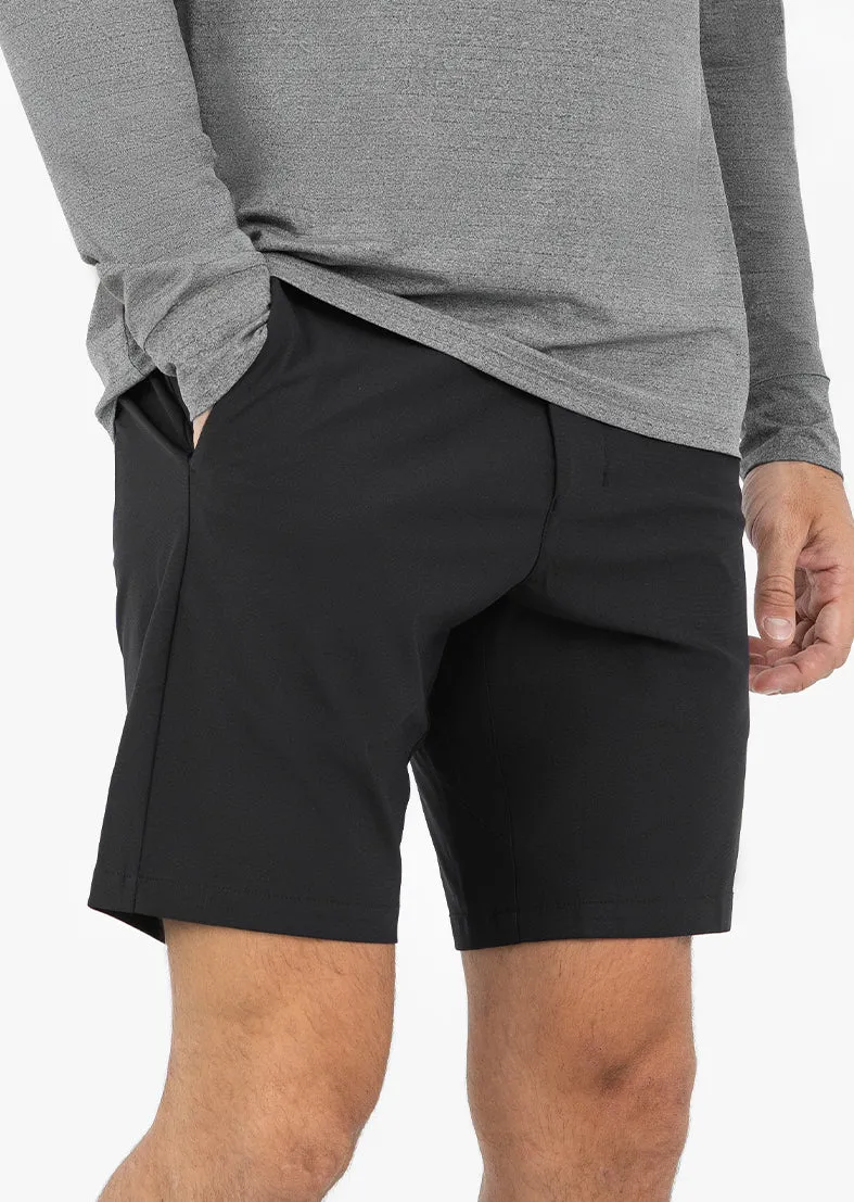 Men Adapt Shorts Classic Fit -8"R Black Onyx