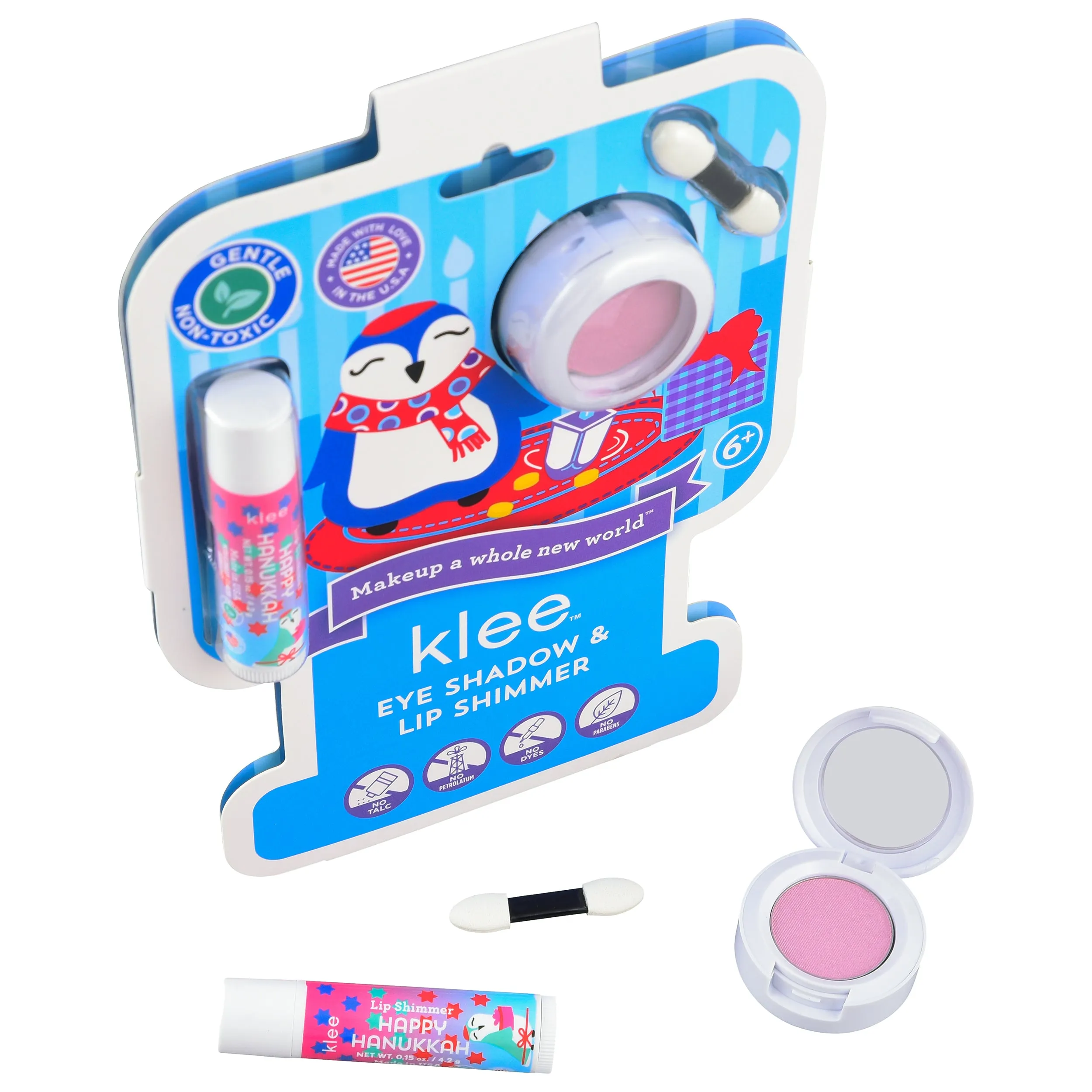 Menorah Shimmer - Hanukkah Eye Shadow and Lip Shimmer Set