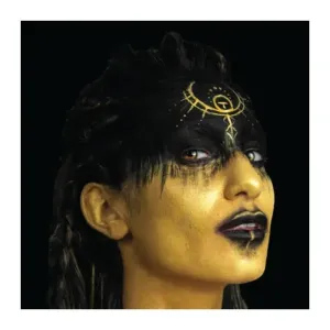 Metallic Gold Fx Makeup