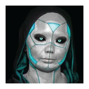 Metallic Silver Fx Makeup