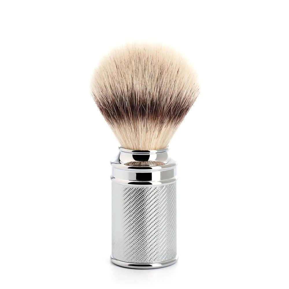MÜHLE TRADITIONAL 3 Pc. Shaving Set, Silvertip Fibre / Safety Razor, Closed Comb, Chrome