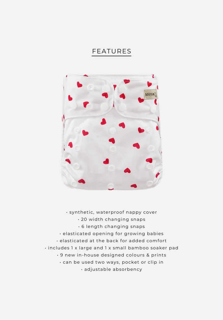 Miann & Co - Modern Cloth Nappy - Valentine