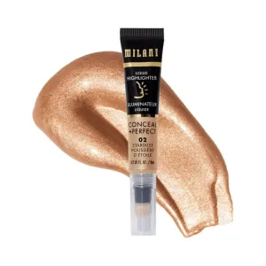 MILANI COSMETICS CONCEAL   PERFECT LIQUID HIGHLIGHTER 02 STARDUST