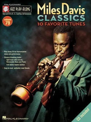 MILES DAVIS CLASSICS JAZZ PLAY ALONG BK/CD V79