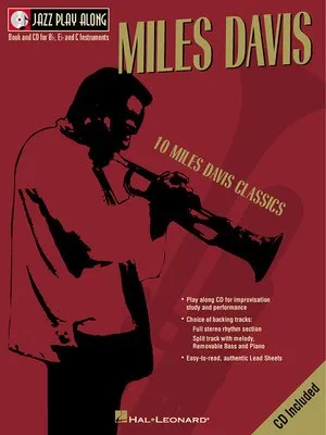 MILES DAVIS JAZZ PLAYALONG V2 BK/OLA
