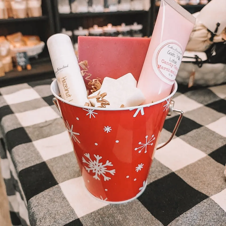 Milk Pail Gift Set - Luxurious Gifts - Mother's Day - Father's Day -Birthday Gifts - Gift Giving - Valentine's Day - Christmas Gift
