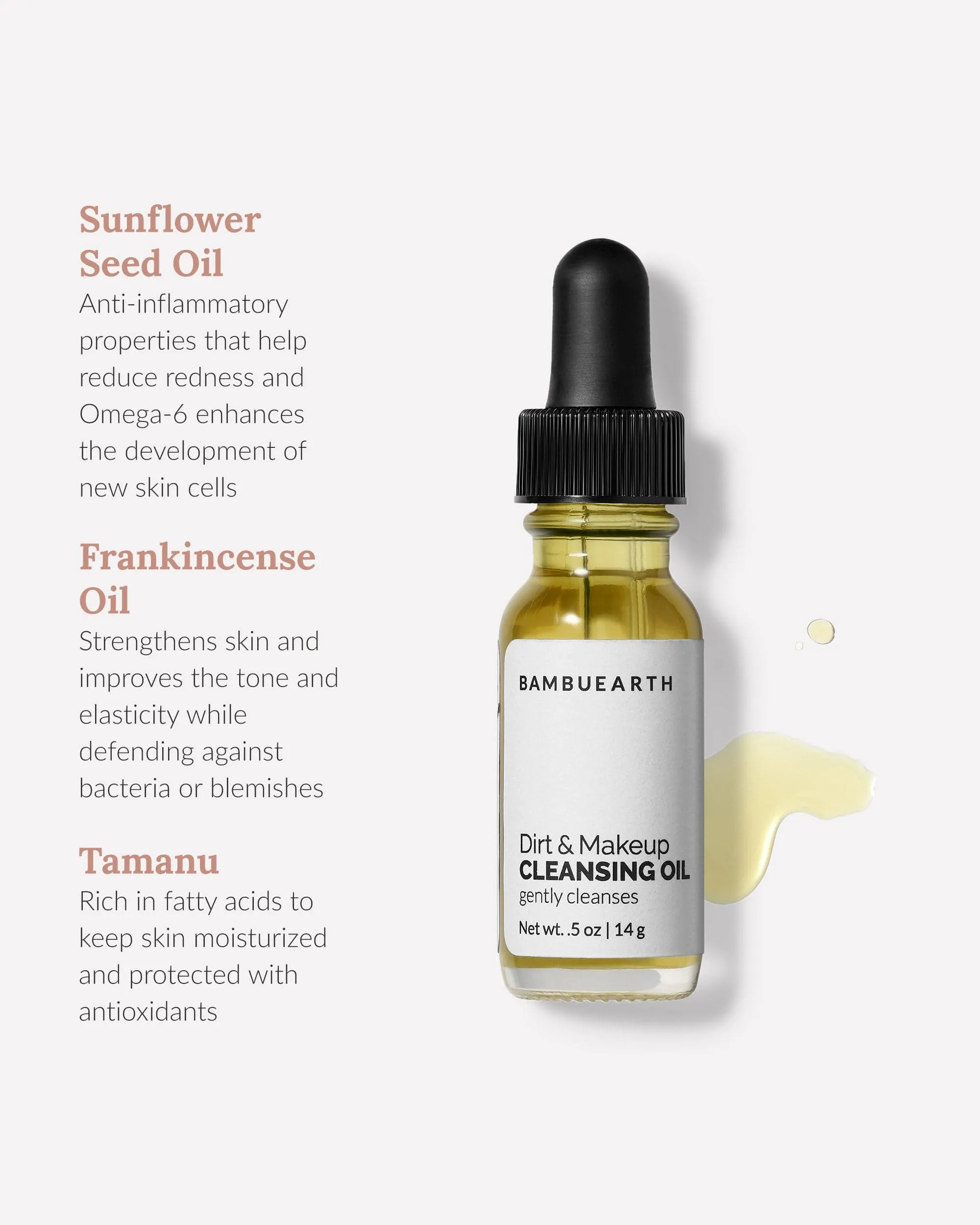 Mini Dirt & Makeup Cleansing Oil