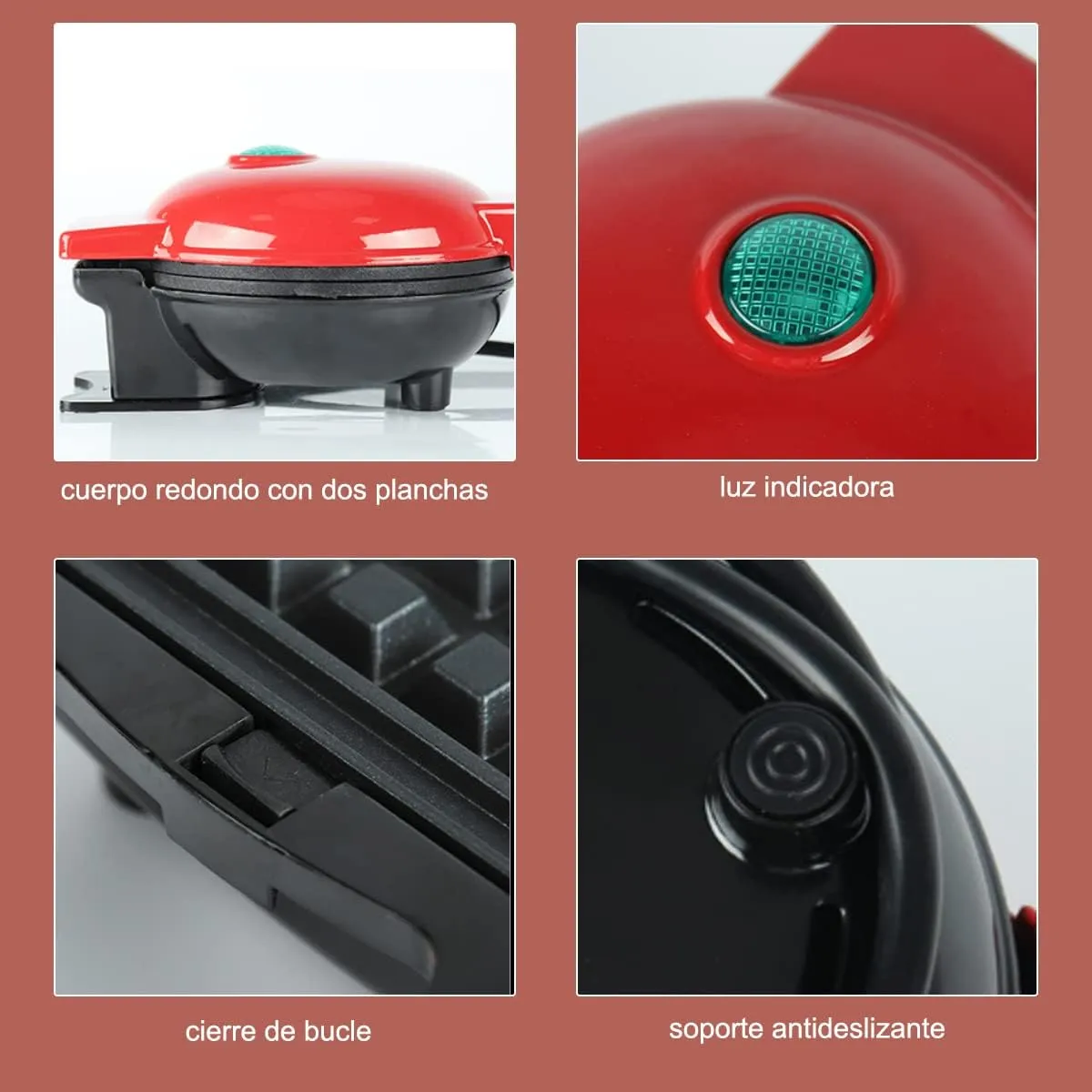 MINI FLAFLERA ROJA BB-562