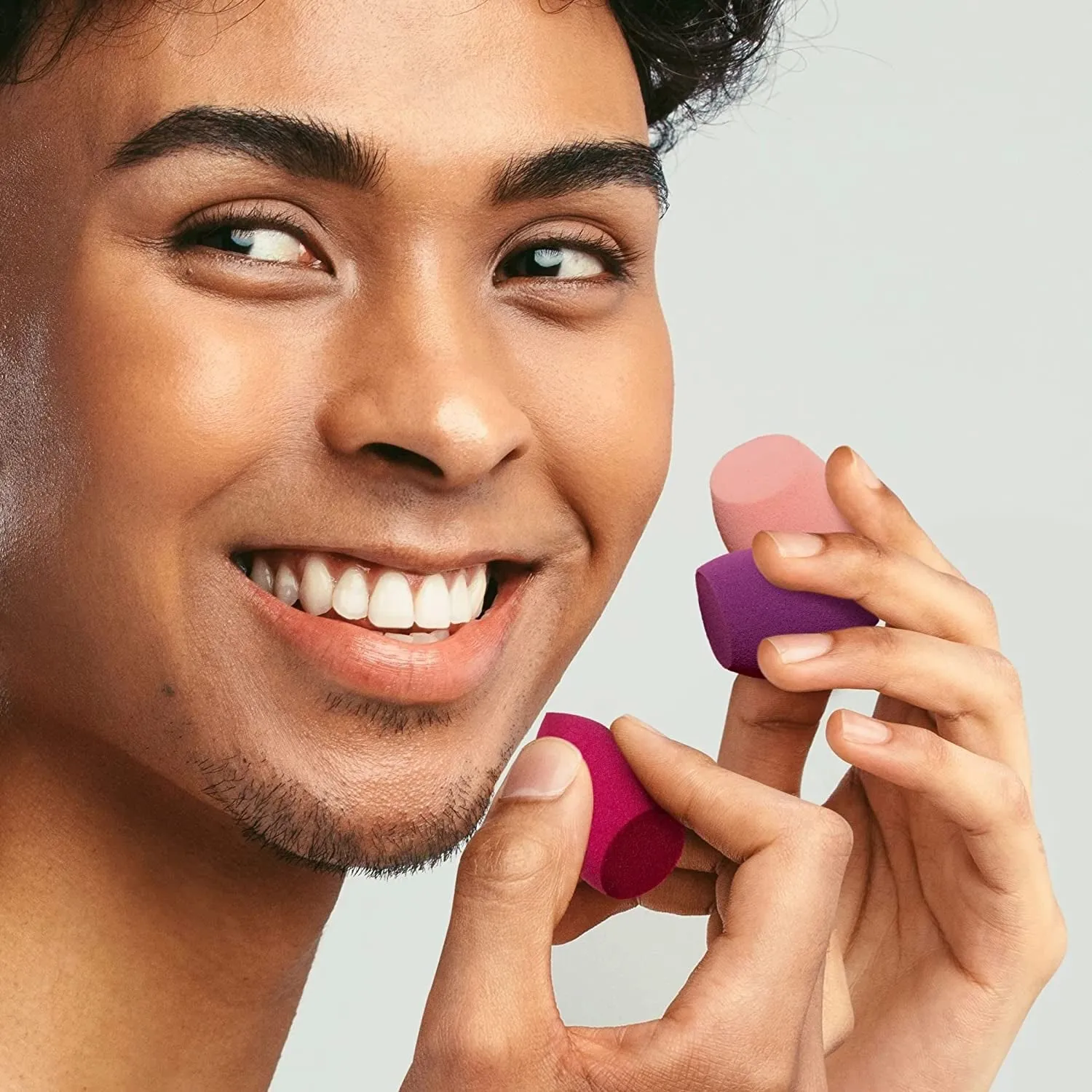 Mini Miracle Complexion Sponge 4 Pack, Small Makeup Blending Sponges, for Foundation & Concealer, Mini Size for under Eyes & Touch-Ups, Travel Friendly, Natural Makeup, Latex-Free