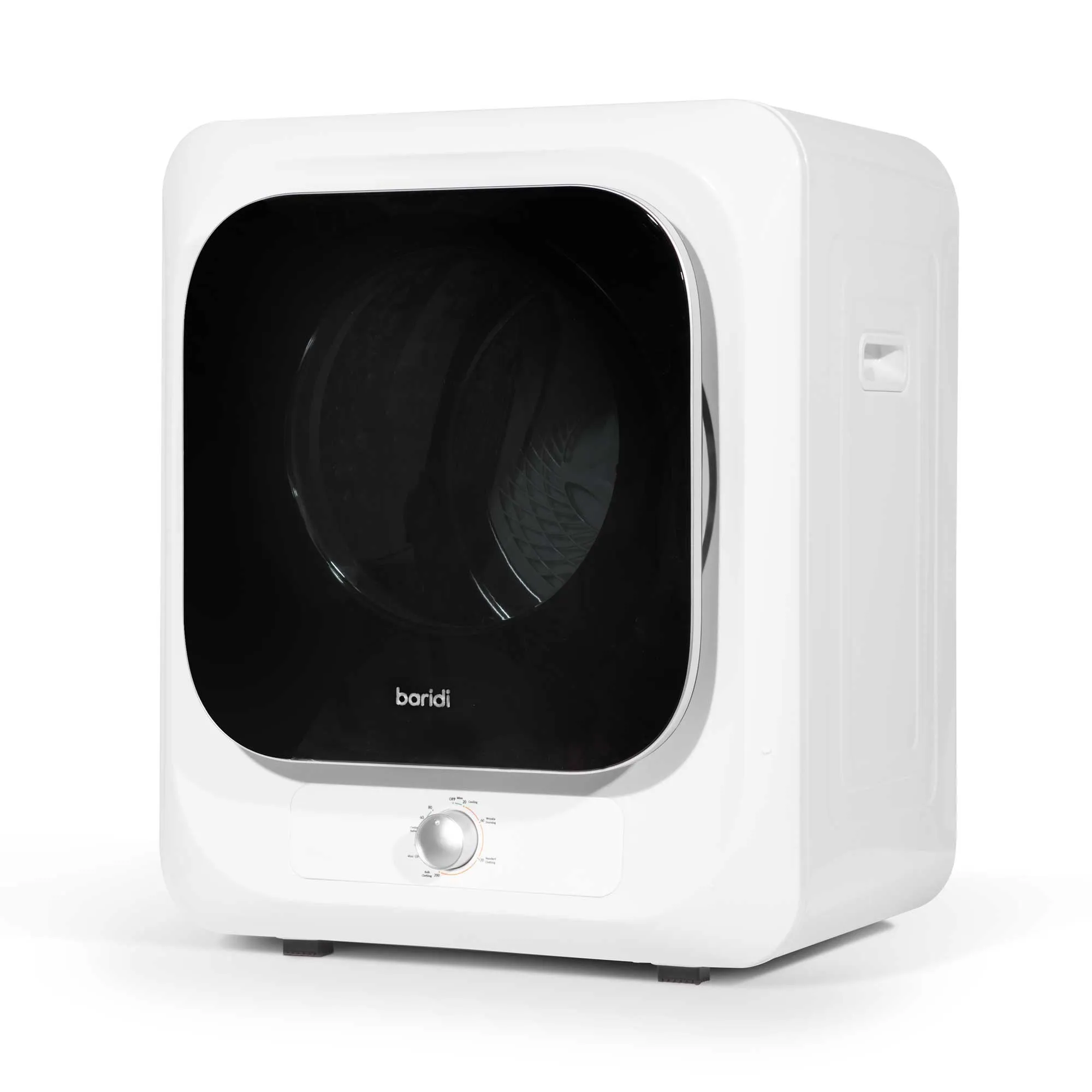 Mini Tabletop Tumble Dryer, Counter Top Vented Dryer, 2.5kg capactity, includes wall mounted brackets, fully portable - DH192