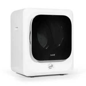Mini Tabletop Tumble Dryer, Counter Top Vented Dryer, 2.5kg capactity, includes wall mounted brackets, fully portable - DH192