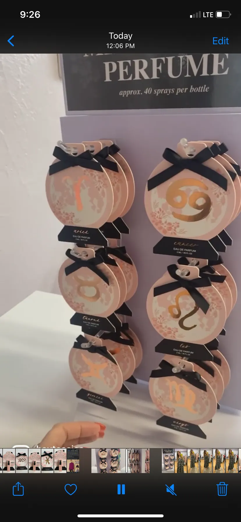 Mini Zodiac Perfume