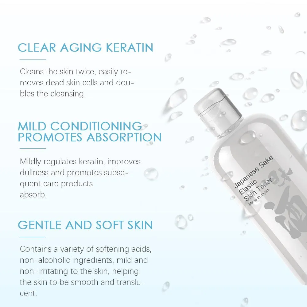 Mitomo Elastic Japanese Sake Skin Toner [TXSA00005-A-250]