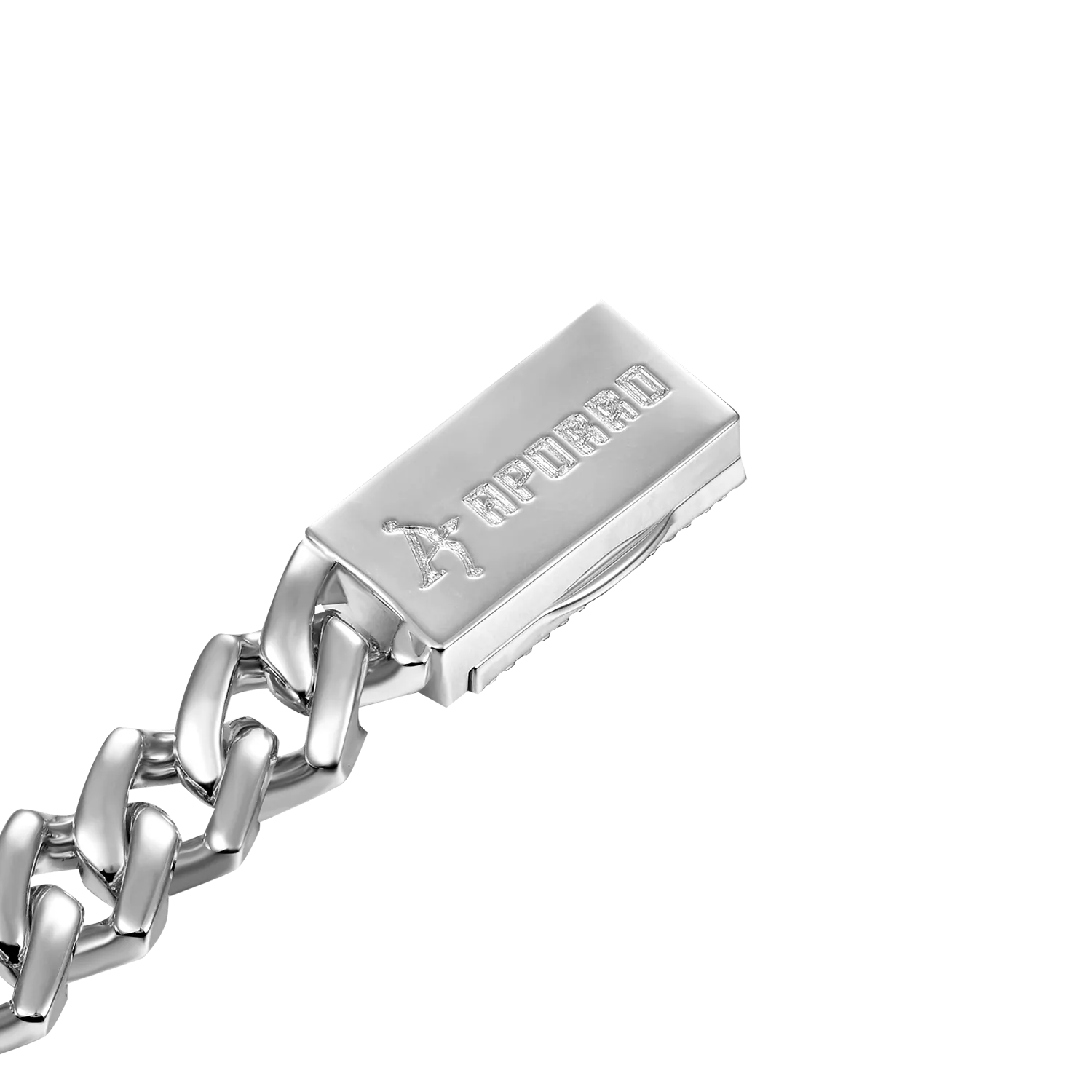 Moissanite Plain Gold Prong Cuban Link Bracelet - 10mm