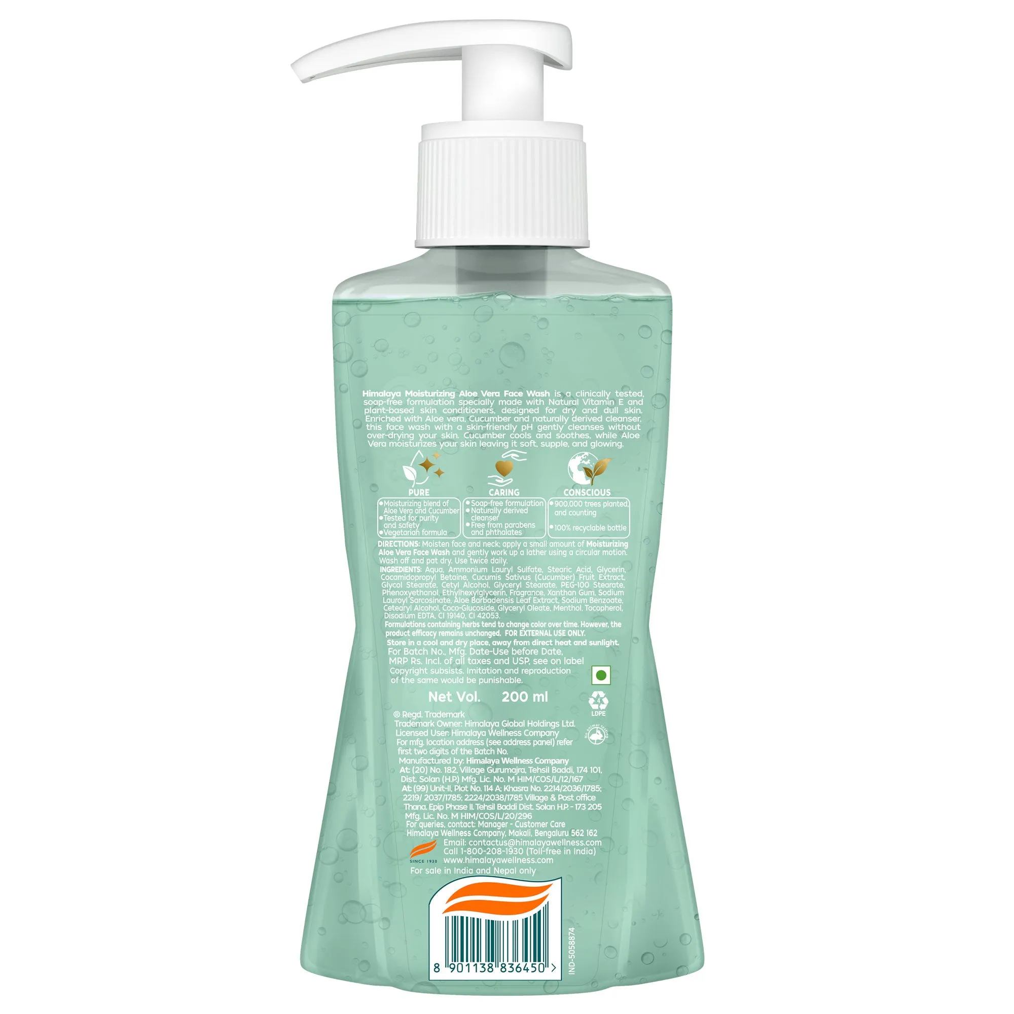 Moisturizing Aloe Vera Face Wash