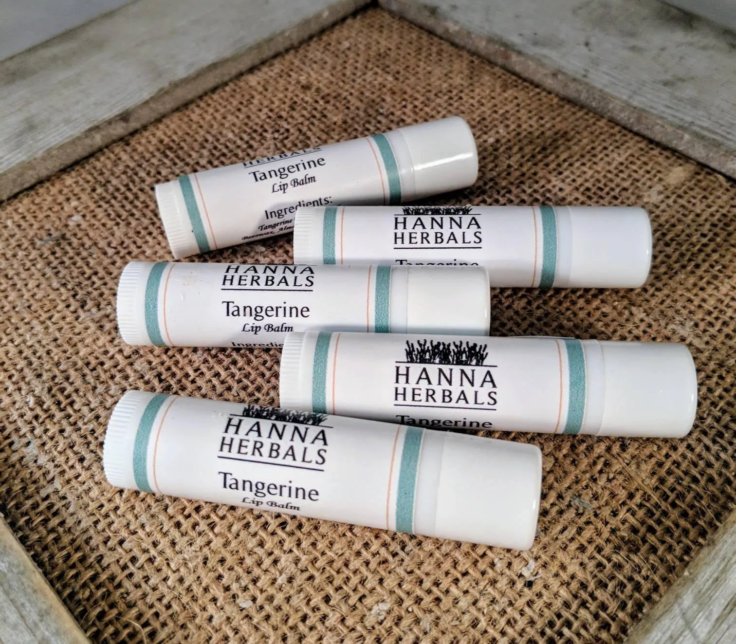 Moisturizing organic lip balm