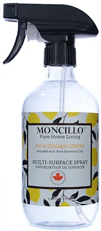 MONCILLO Essential Oil Cleaning Set - Fig & Italian Lemon