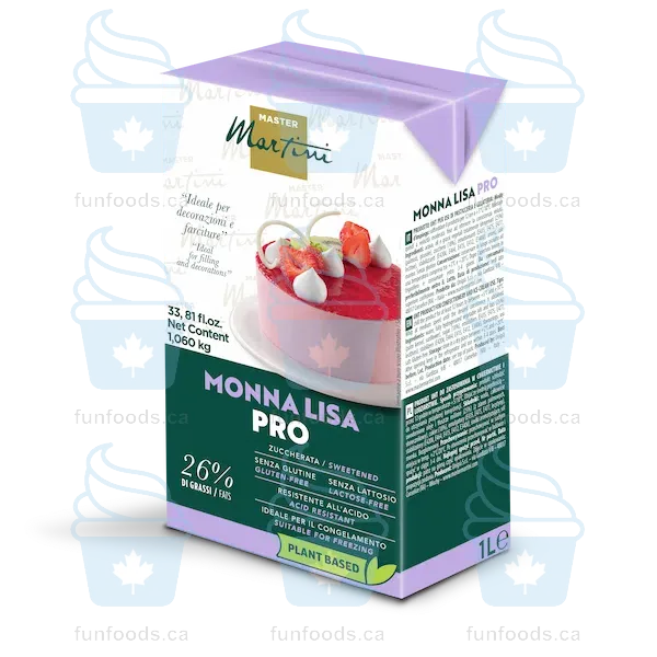 Monna Lisa Pro - UHT Vegetable Cream - Master Martini Canada