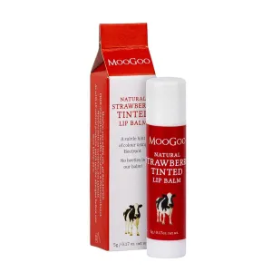 MooGoo Lip Balm Strawberry Tinted 5g