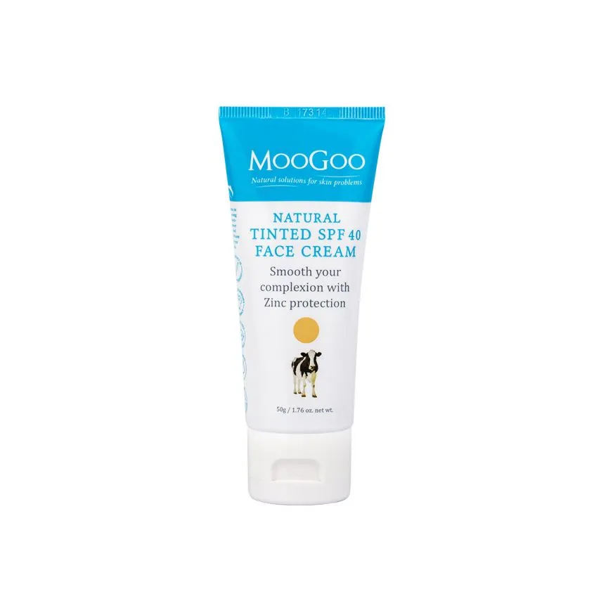 MooGoo SPF40 Tinted Face Cream 50g