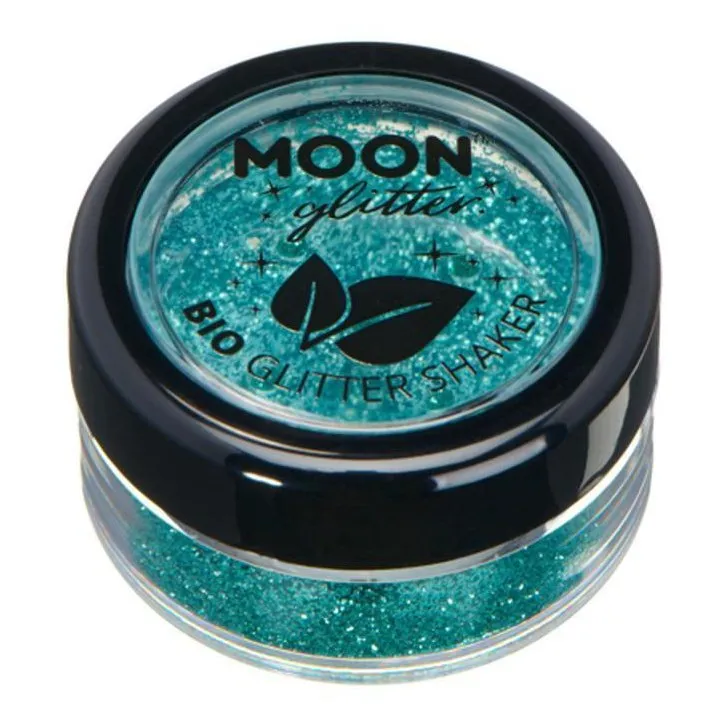 Moon Glitter Bio Glitter Shakers, Turquoise