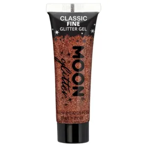 Moon Glitter Classic Fine Glitter Gel, Copper Bronze
