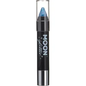Moon Glitter Holographic Body Crayons, Blue