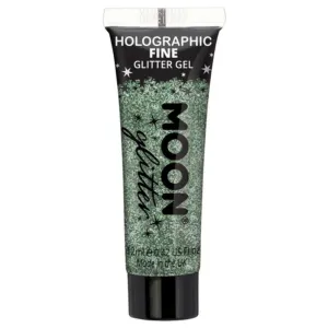Moon Glitter Holographic Fine Glitter Gel, Green