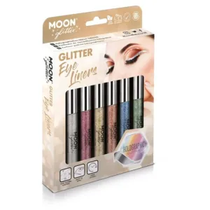 Moon Glitter Holographic Glitter Eye Liner, Assorted