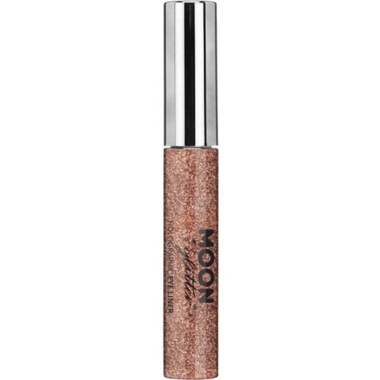 Moon Glitter Holographic Glitter Eye Liner, Rose Gold