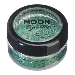 Moon Glitter Holographic Glitter Shakers, Green