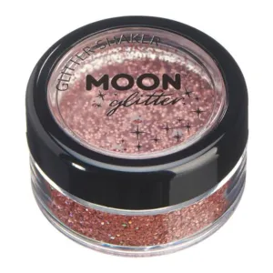 Moon Glitter Holographic Glitter Shakers, Rose Gold