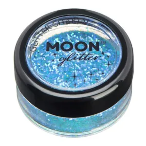 Moon Glitter Iridescent Glitter Shakers, Blue