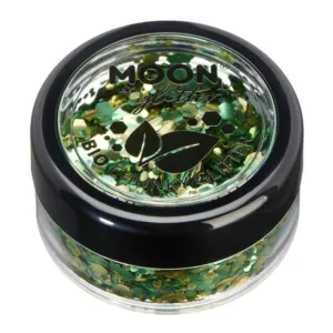 Moon Glitter Mystic Bio Chunky Glitter, Shamrock