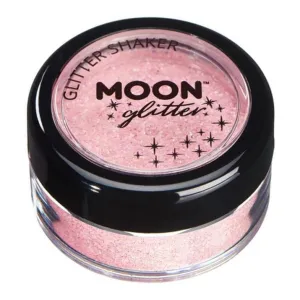 Moon Glitter Pastel Glitter Shakers, Coral
