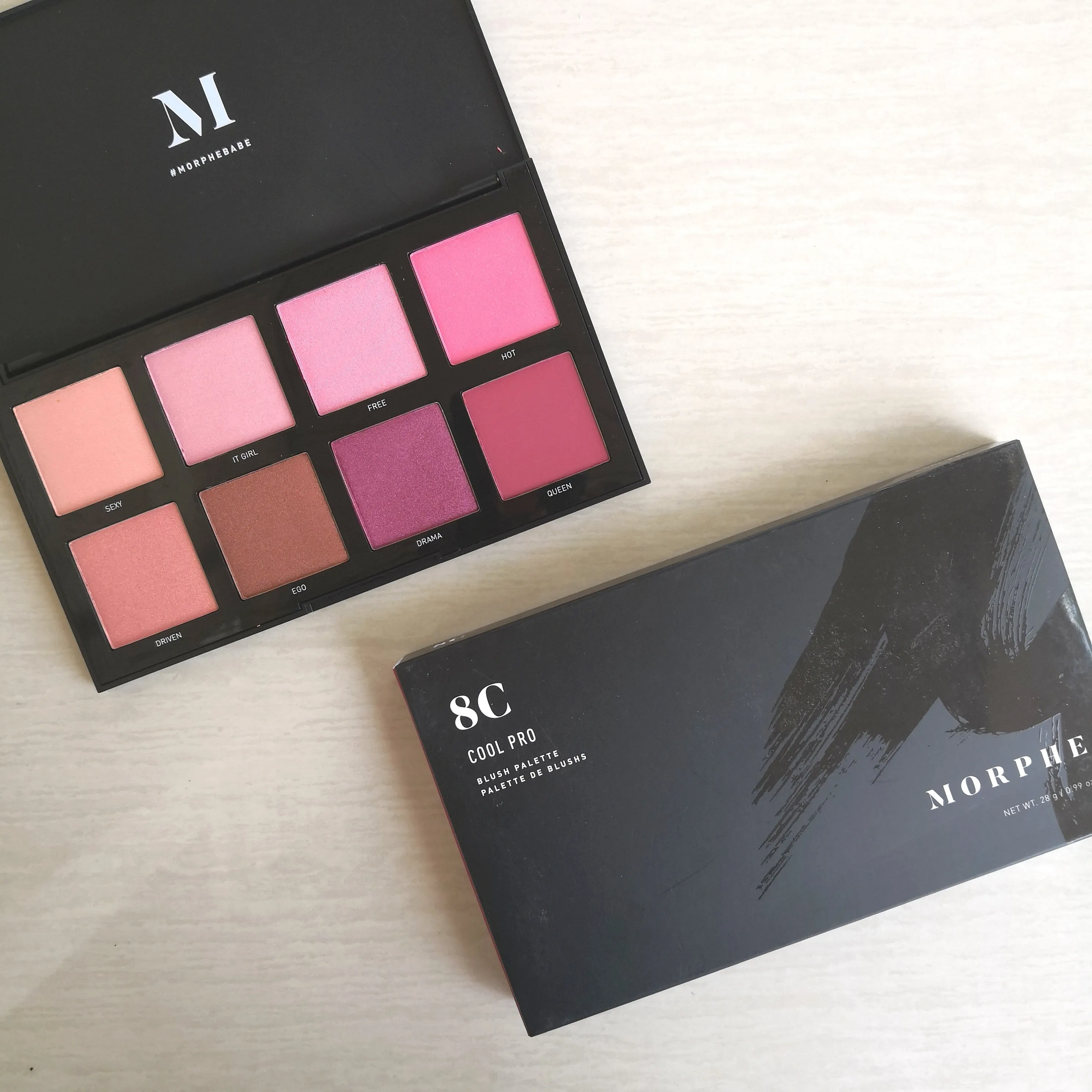Morphe 8C Cool Pro Blush Palette
