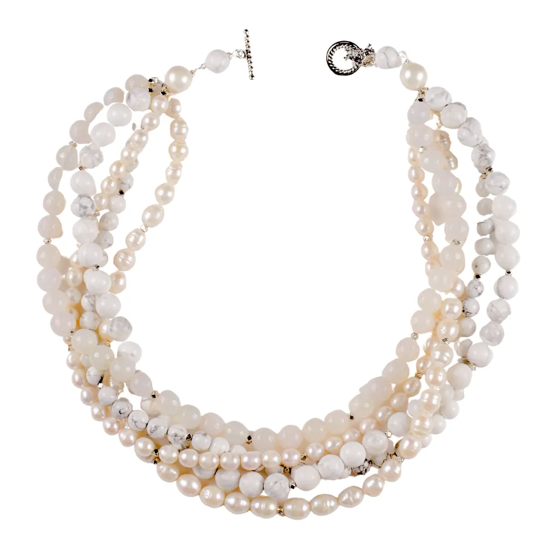 Multi Strand Statement Necklace