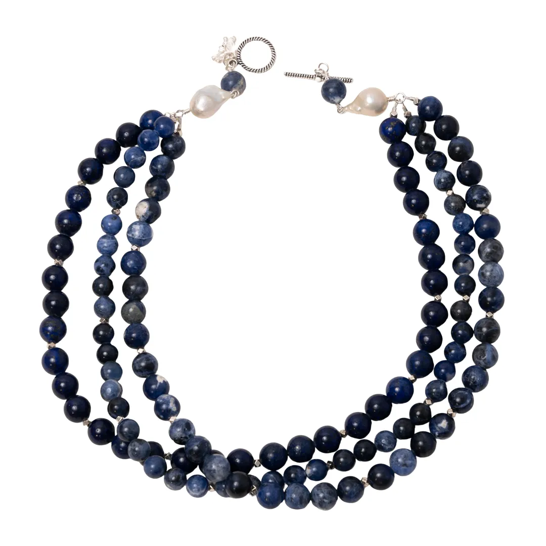 Multi Strand Statement Necklace