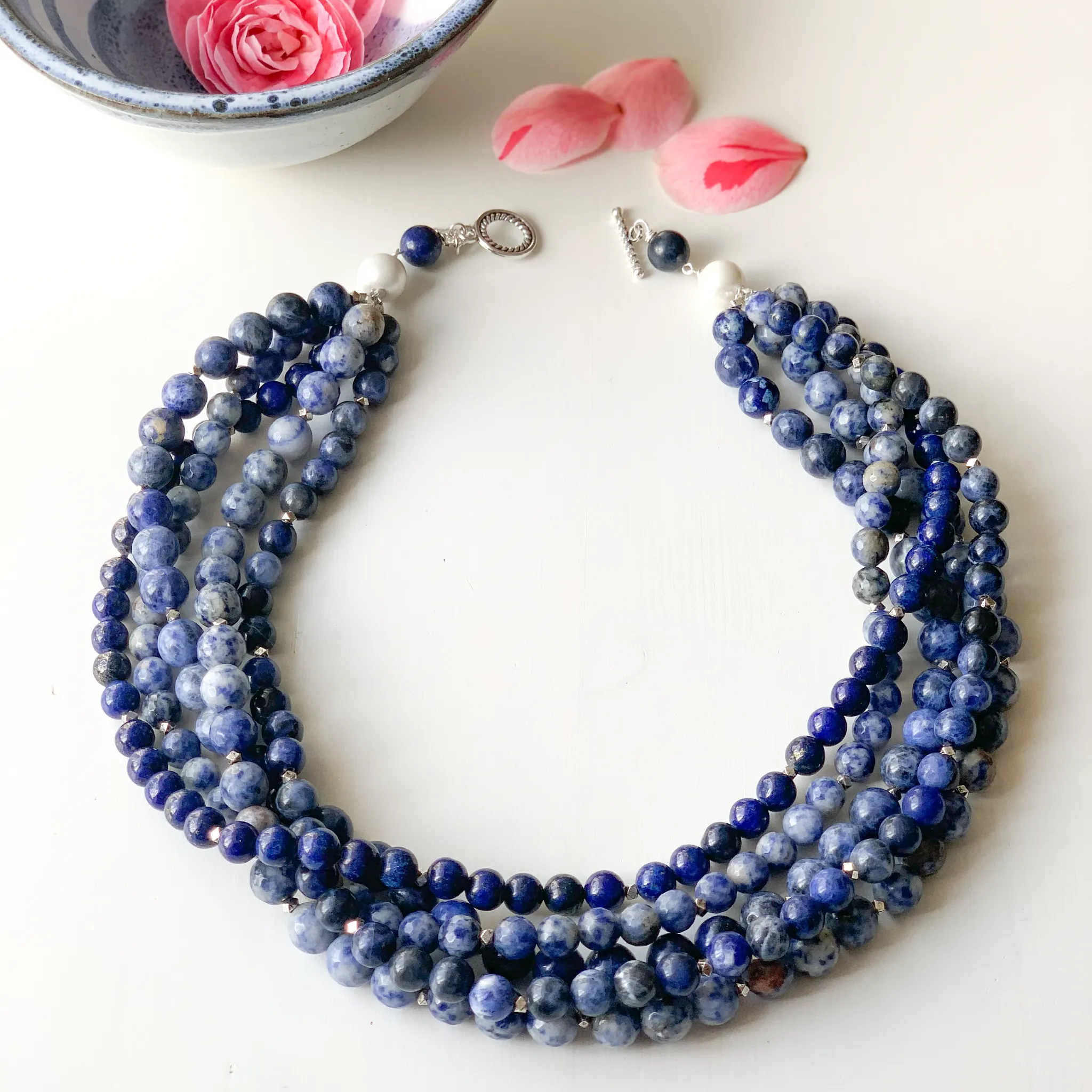 Multi Strand Statement Necklace