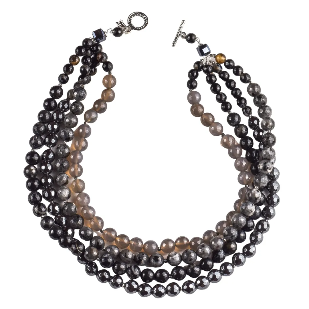 Multi Strand Statement Necklace