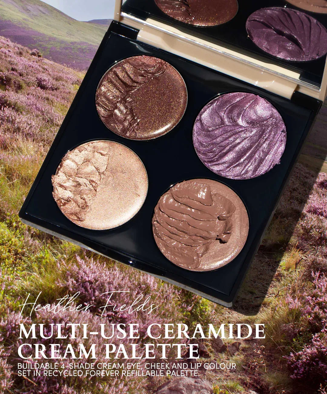 MULTI-USE CERAMIDE CREAM LIP   CHEEK PALETTE